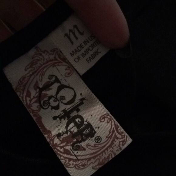 Strapless black and cheetah medium dress - Picture 3 of 3